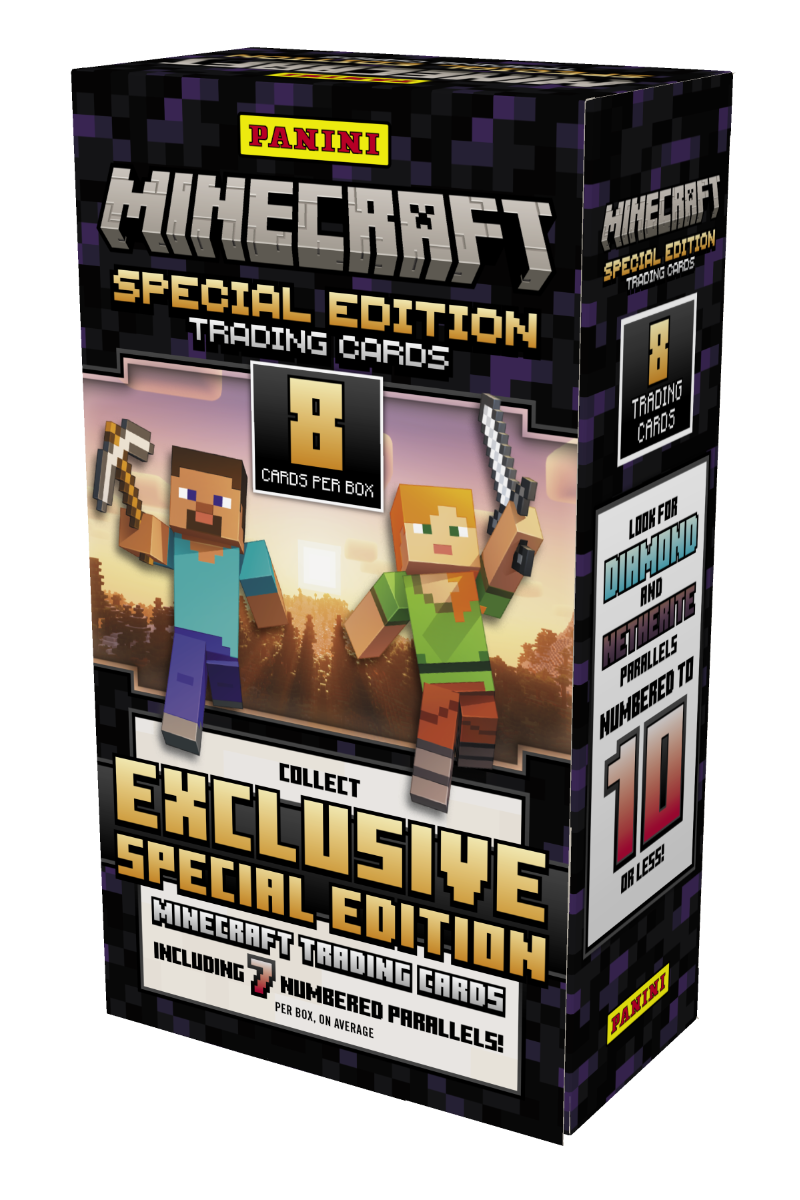 2025 Panini Minecraft Special Edition Trading Card Box (Hobby)