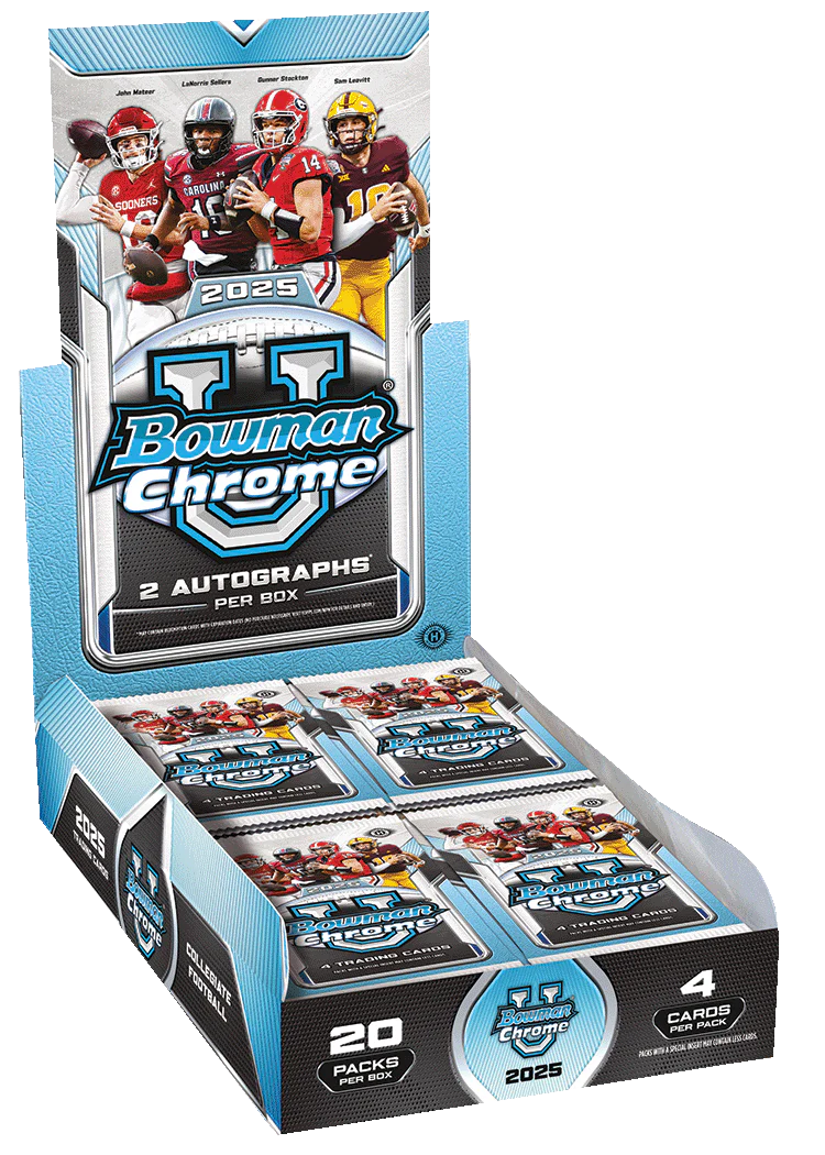 2025 Bowman University Chrome Football Hobby