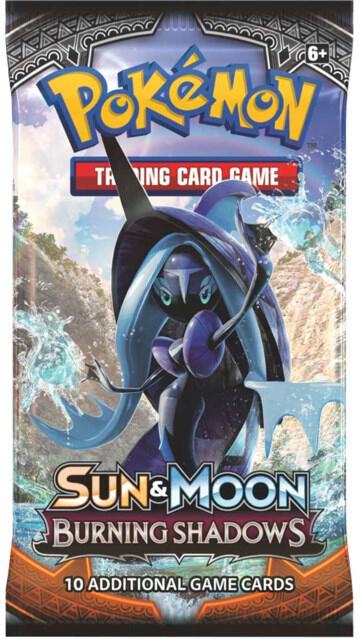 Burning Shadows Booster Pack Sleeved - SM - Burning Shadows (SM03)