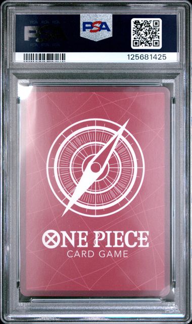 2025 ONE PIECE PROMOS 001 SHANKS PSA MAGAZINE EXCLUSIVE PSA 9