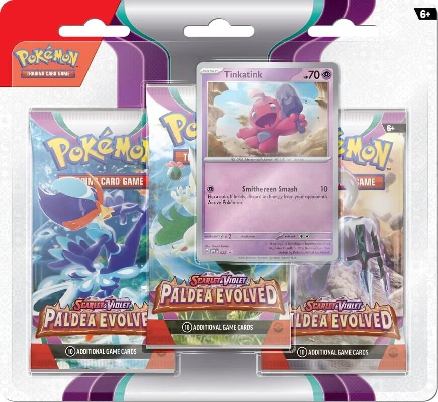 Scarlet & Violet 3 Pack Blister - SV01: Scarlet & Violet Base Set (SV1)