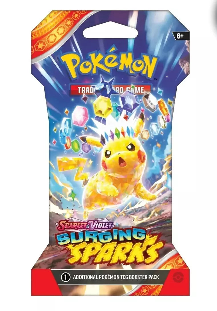 Surging Sparks Sleeved booster pack