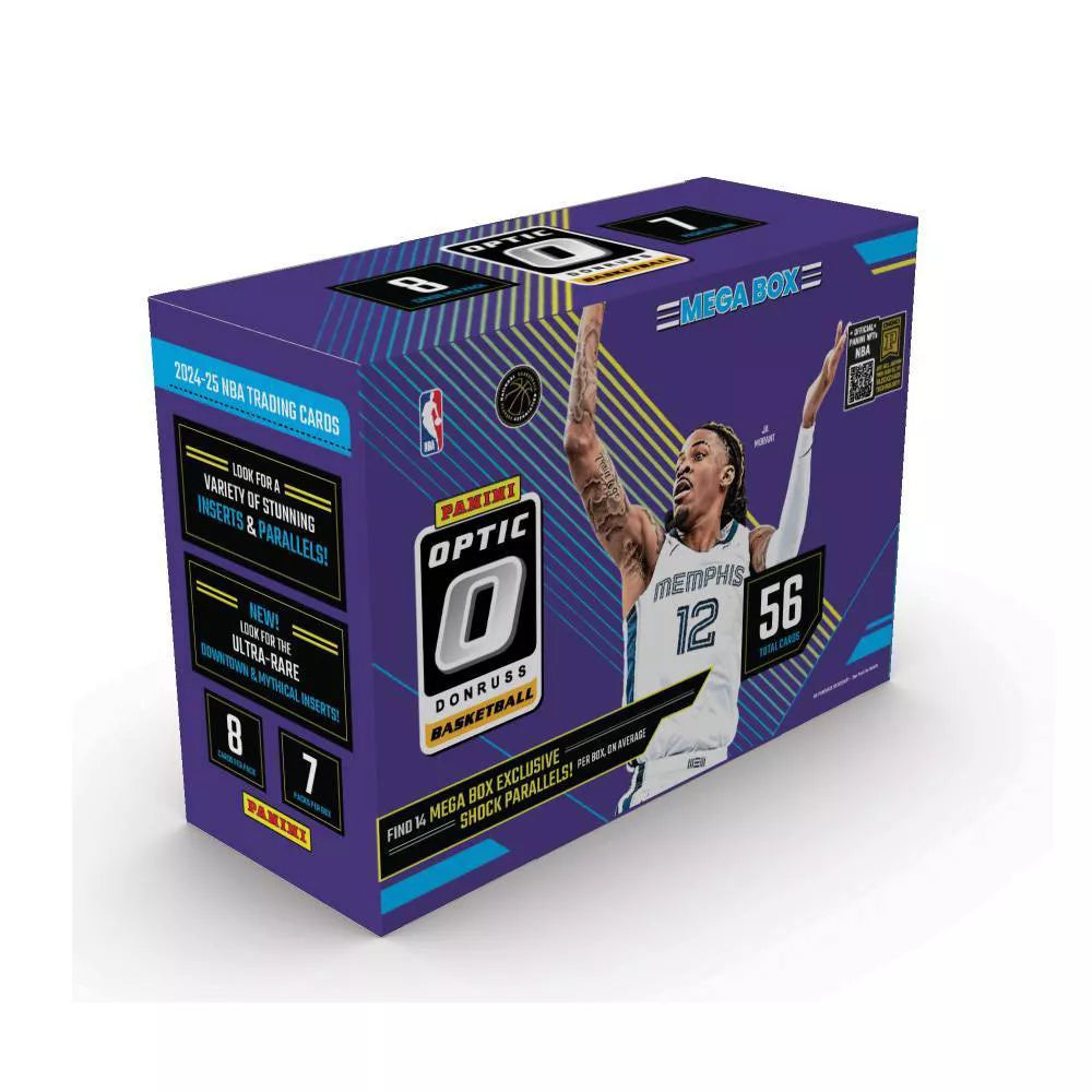 2024-25 Panini Donruss Optic NBA Trading Card Mega Box