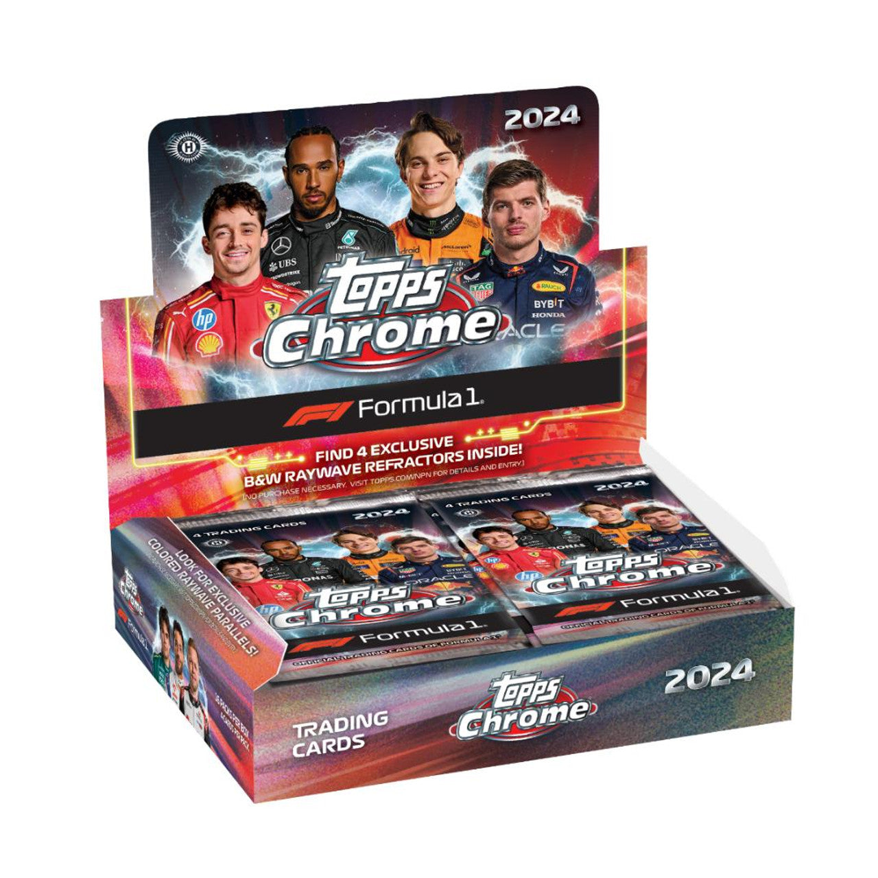 2024 Topps Chrome F1 Formula 1 Lite Qualifying Lap Hobby Box - SEALED