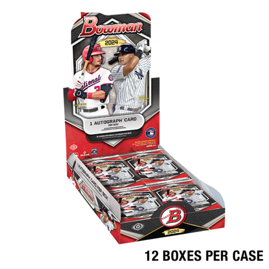 2024 Bowman Baseball - Hobby Box Sealed Case - Pre-Order - SHIPS ON RELEASE DAY 5/8