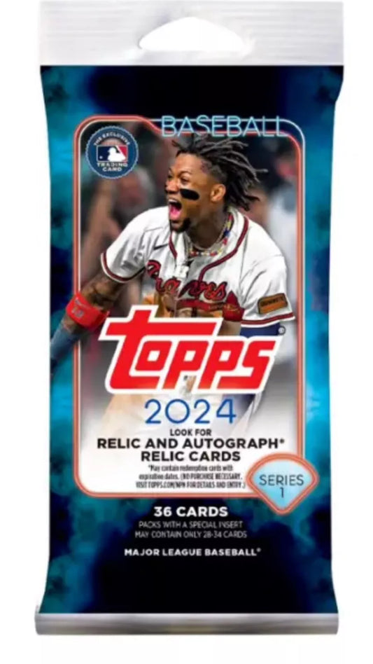 2024 Topps Series 1 Baseball Fat Pack - SEALED