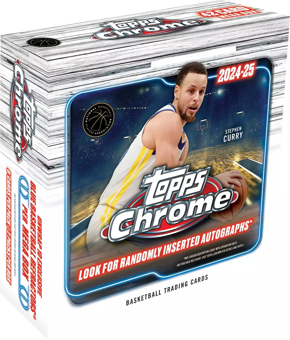2024-25 Topps CHROME Basketball Mega Box