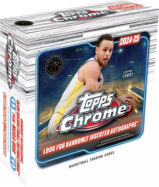 2024-25 Topps CHROME Basketball Mega Box
