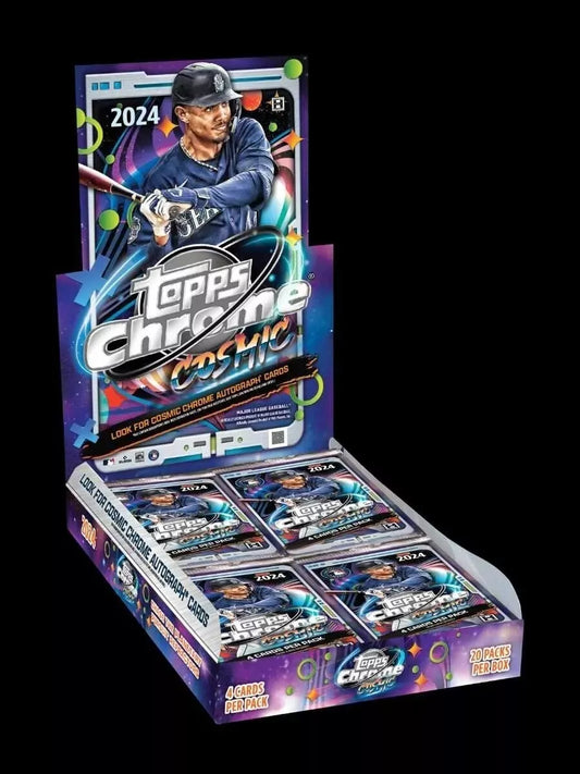 2024 Topps Chrome Cosmic Baseball Sealed Hobby Box - SEALED