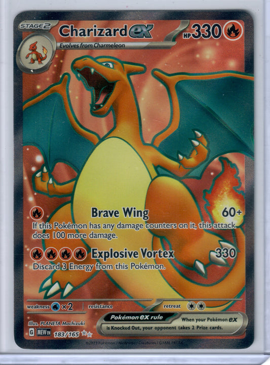 Charizard ex - 183/165 - SV: Scarlet & Violet 151 (MEW)