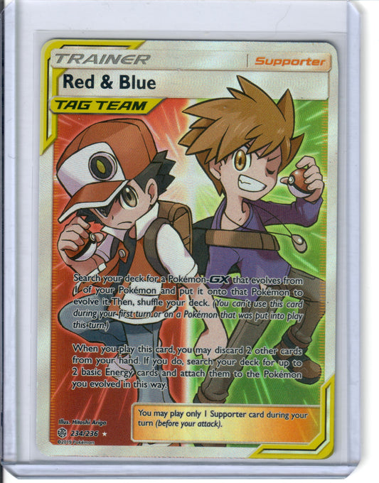 Red & Blue (Full Art) - SM - Cosmic Eclipse (SM12) 234/236