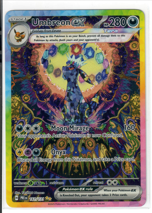 Umbreon ex - 161/131 - SV: Prismatic Evolutions (PRE)