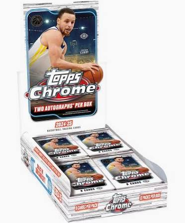 2024-25 Topps Chrome Basketball Hobby Box