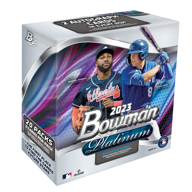 2023 Bowman Platinum Hobby Monster Box - 2 Autographs Per Box