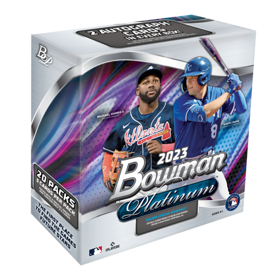 2023 Bowman Platinum Hobby Monster Box - 2 Autographs Per Box