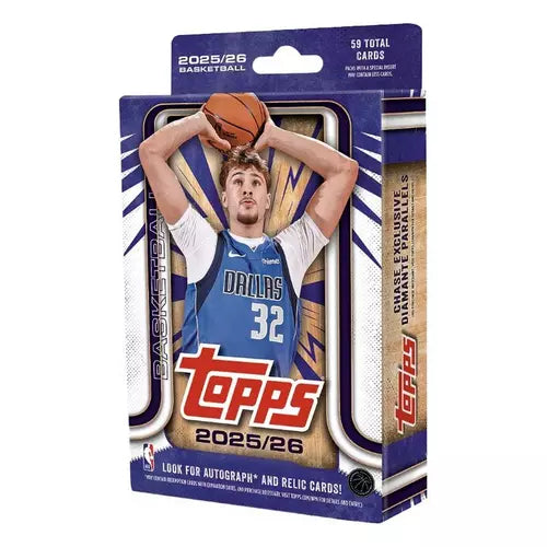 2025-26 Topps Flagship Basketball Trading Cards Hanger Box