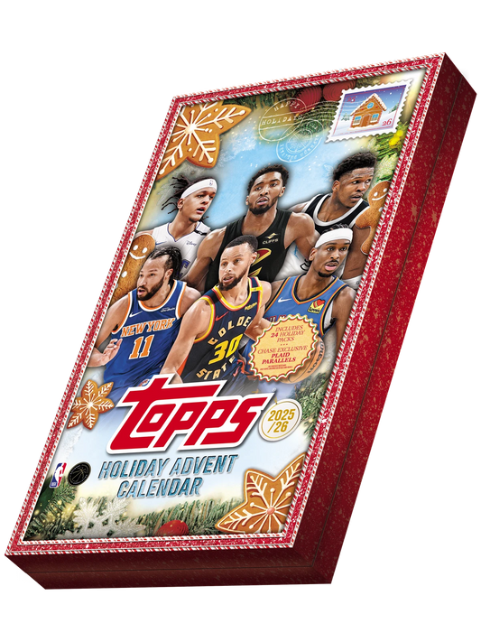 2025 Topps Holiday Basketball Advent Calendar