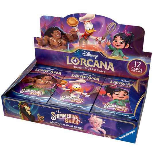 Disney Lorcana Shimmering Skies Booster Box - SEALED