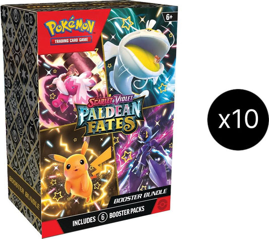 Paldean Fates Sealed Booster Bundle Display  - SV: Paldean Fates (PAF)