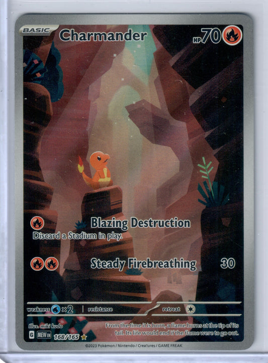 Charmander - 168/165 - SV: Scarlet & Violet 151 (MEW)