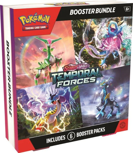 Pokémon - Scarlet & Violet - Temporal Forces - Booster Bundle