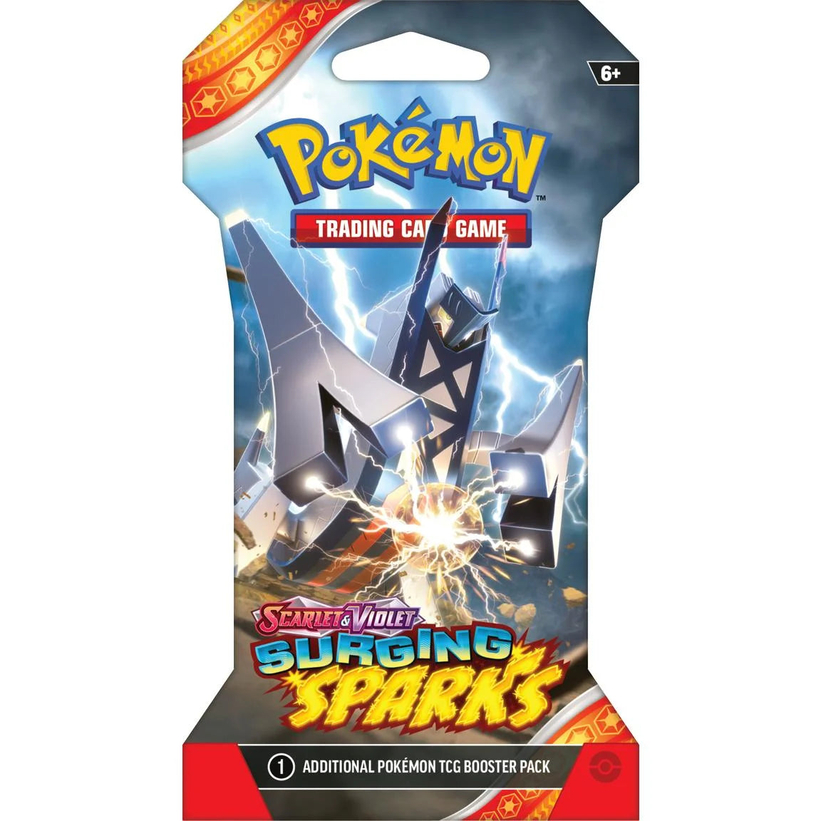 Pokemon Scarlet & Violet Surging Sparks Sleeved Booster - SEALED