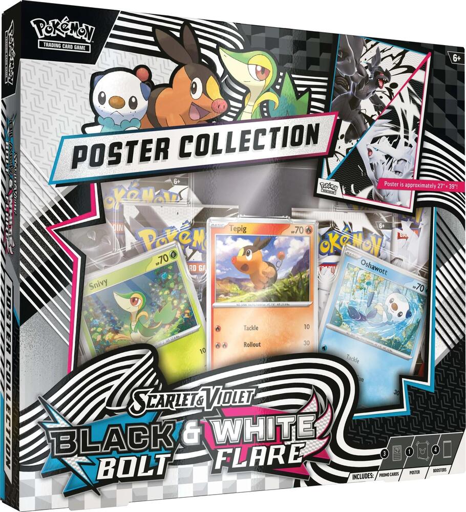 Pokemon Unova Poster Collection - SV: Black Bolt & White Flare