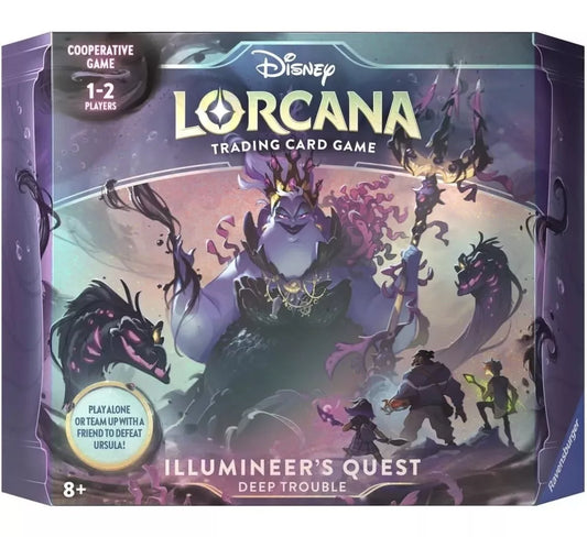 Disney Lorcana Ursula's Return Illumineers Quest Deep Trouble - SEALED BOX