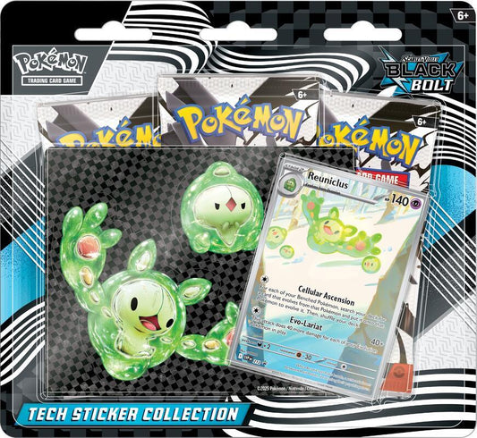 Pokemon Black Bolt Tech Sticker Collection - SV: Black Bolt (BLK)