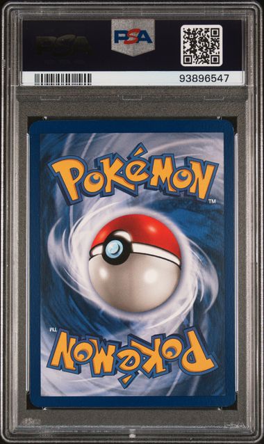 1999 POKEMON FOSSIL #7 HITMONLEE-HOLO 1ST EDITION PSA 9