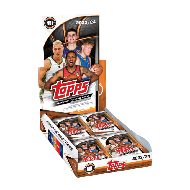 2023-24 Topps NBL Basketball Hobby Box SEALED CASE - 12 Boxes