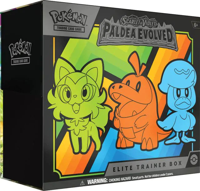 Pokemon TCG Scarlet & Violet Paldea Evolved - Elite Trainer Box - ETB