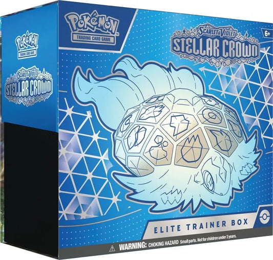 pokemon tcg Elite Trainer Box Stellar Crown SV07 - PREORDER SHIPS 9/13